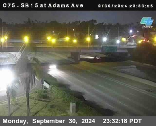 SB 15 at Adams Ave (On Ramp)