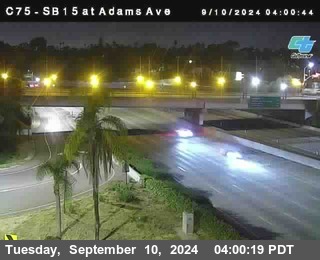 SB 15 at Adams Ave (On Ramp)