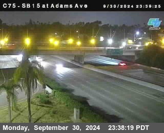 SB 15 at Adams Ave (On Ramp)