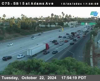 SB 15 at Adams Ave (On Ramp)