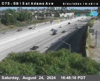 SB 15 at Adams Ave (On Ramp)