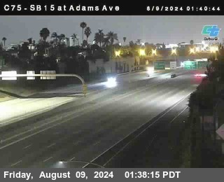 SB 15 at Adams Ave (On Ramp)