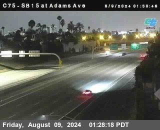 SB 15 at Adams Ave (On Ramp)