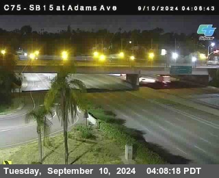 SB 15 at Adams Ave (On Ramp)