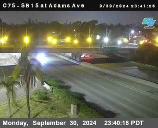 SB 15 at Adams Ave (On Ramp)