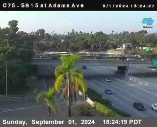 SB 15 at Adams Ave (On Ramp)