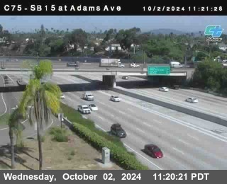 SB 15 at Adams Ave (On Ramp)