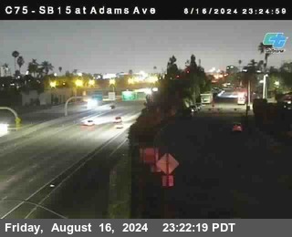 SB 15 at Adams Ave (On Ramp)