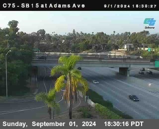 SB 15 at Adams Ave (On Ramp)