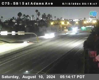 SB 15 at Adams Ave (On Ramp)