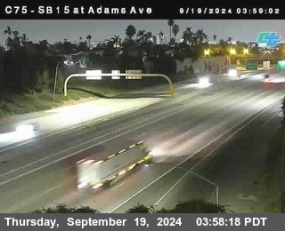 SB 15 at Adams Ave (On Ramp)