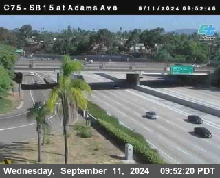 SB 15 at Adams Ave (On Ramp)