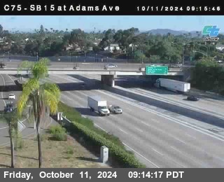 SB 15 at Adams Ave (On Ramp)