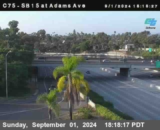 SB 15 at Adams Ave (On Ramp)