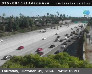 SB 15 at Adams Ave (On Ramp)