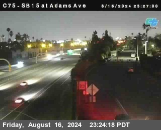 SB 15 at Adams Ave (On Ramp)