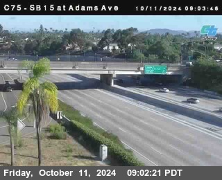 SB 15 at Adams Ave (On Ramp)