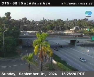 SB 15 at Adams Ave (On Ramp)