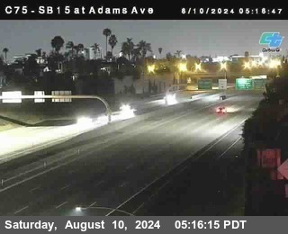 SB 15 at Adams Ave (On Ramp)