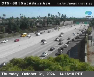 SB 15 at Adams Ave (On Ramp)