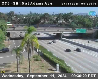 SB 15 at Adams Ave (On Ramp)