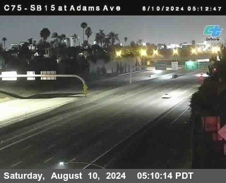 SB 15 at Adams Ave (On Ramp)