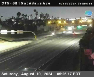 SB 15 at Adams Ave (On Ramp)