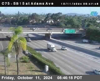 SB 15 at Adams Ave (On Ramp)