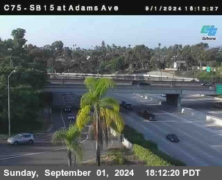 SB 15 at Adams Ave (On Ramp)