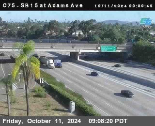 SB 15 at Adams Ave (On Ramp)