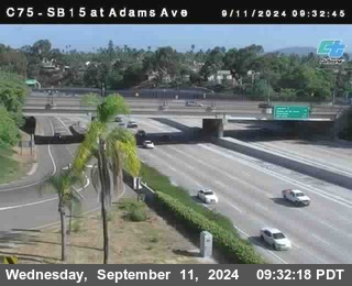 SB 15 at Adams Ave (On Ramp)