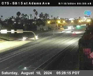 SB 15 at Adams Ave (On Ramp)