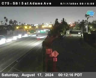 SB 15 at Adams Ave (On Ramp)