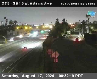 SB 15 at Adams Ave (On Ramp)