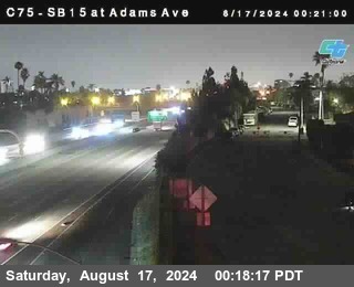 SB 15 at Adams Ave (On Ramp)