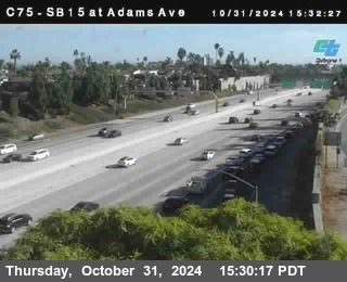 SB 15 at Adams Ave (On Ramp)