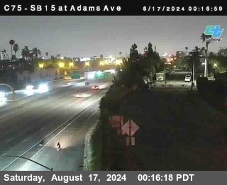 SB 15 at Adams Ave (On Ramp)