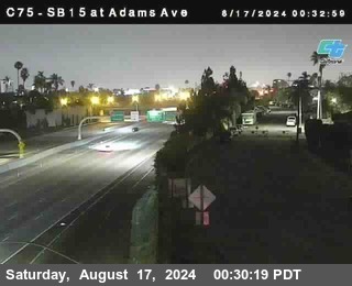 SB 15 at Adams Ave (On Ramp)