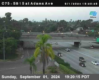 SB 15 at Adams Ave (On Ramp)