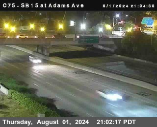 SB 15 at Adams Ave (On Ramp)