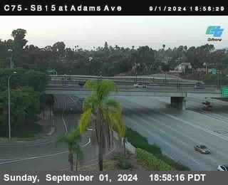 SB 15 at Adams Ave (On Ramp)