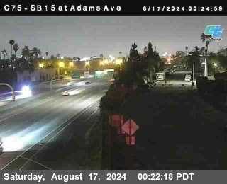 SB 15 at Adams Ave (On Ramp)