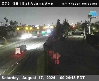 SB 15 at Adams Ave (On Ramp)