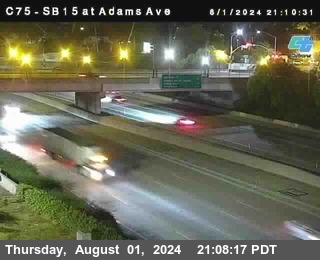 SB 15 at Adams Ave (On Ramp)