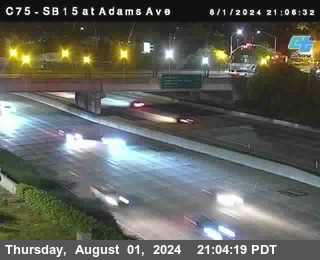 SB 15 at Adams Ave (On Ramp)