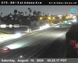 SB 15 at Adams Ave (On Ramp)