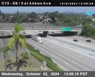 SB 15 at Adams Ave (On Ramp)