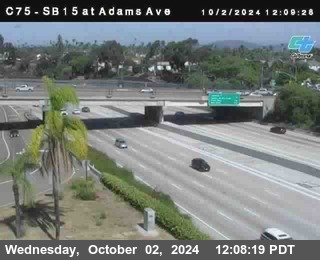 SB 15 at Adams Ave (On Ramp)