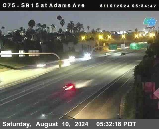 SB 15 at Adams Ave (On Ramp)