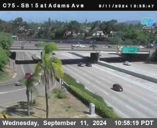 SB 15 at Adams Ave (On Ramp)